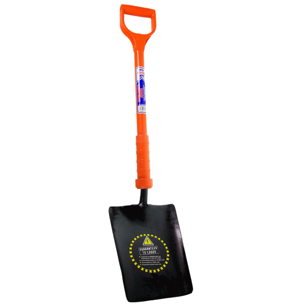 Spades & Shovels Insulated Square Mouth Shovel South Pacific Diamond