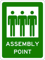 Emergency & Exit Sign | Assembly Point- 225 x 300mm
