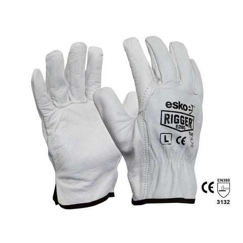 Heavy Duty Leather Rigger Gloves