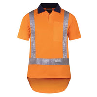 Hi-vis Safety Polo Shirt - Orange D/N