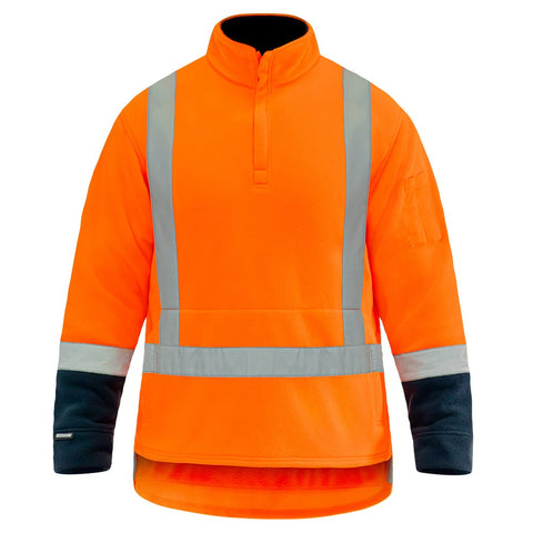 Hi-Vis Safety Polar Fleece - Orange