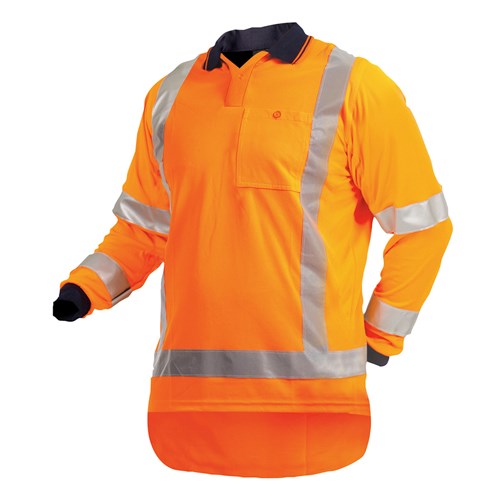 Hi-vis Long Sleeve Shirt - Orange