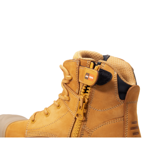 APEX Safety Boots - Sparky Zip (Wheat)