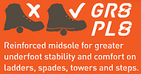 APEX Safety Boots - Sparky Zip (Wheat)