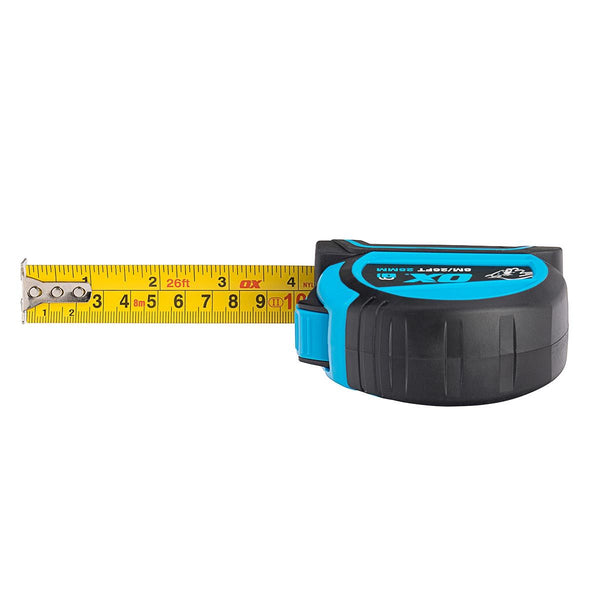 OX Tape Measure - 8m (mm/inch)