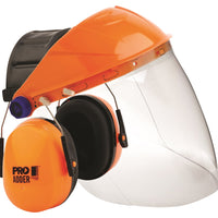 Face Shield Safety Visor with Muffs