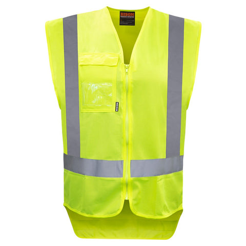 Hi-vis Safety Vest - Yellow