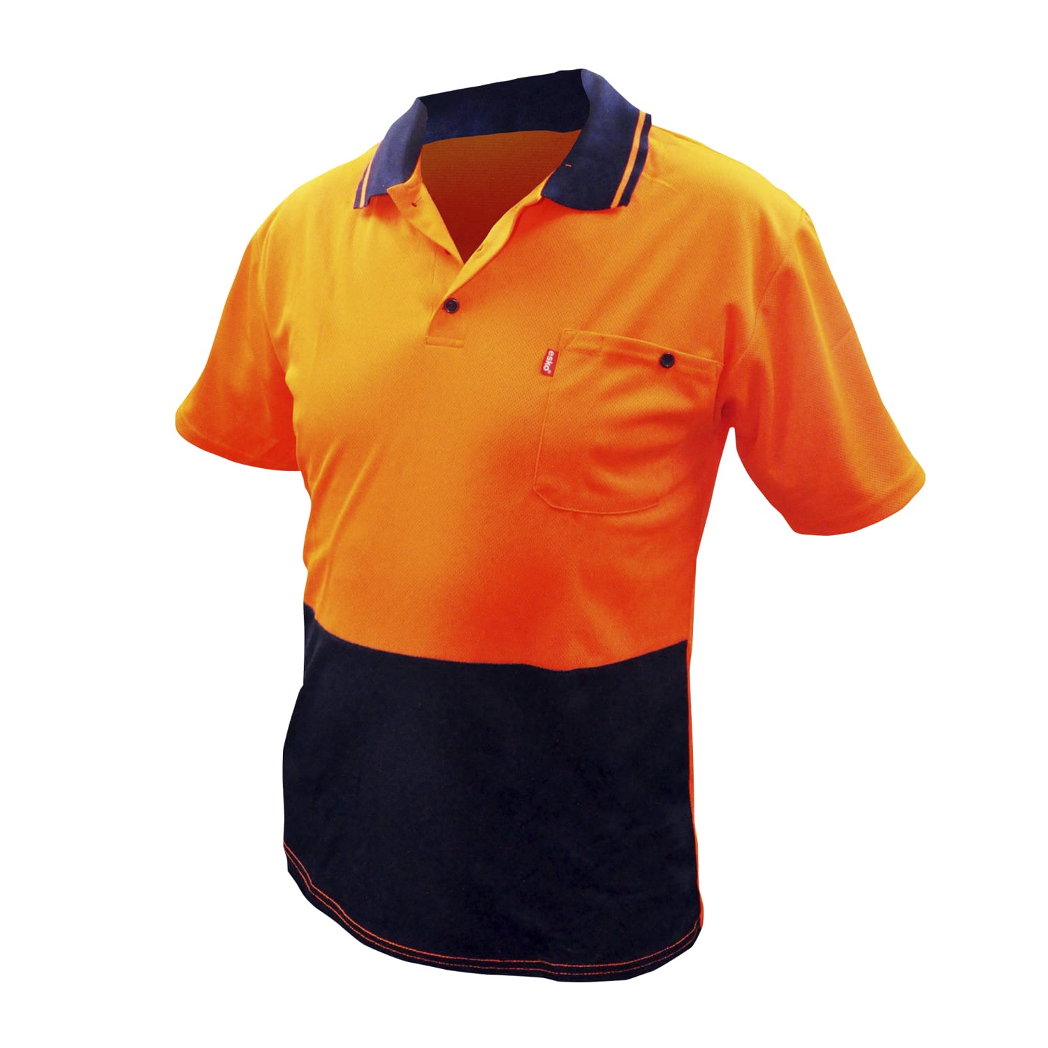 Hi-vis Safety Polo Shirt - Orange