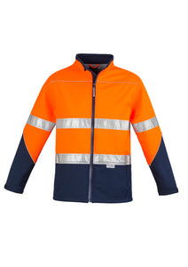 Hi-Vis Safety Soft Shell Jacket - Orange
