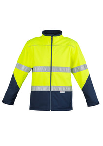 Hi-Vis Safety Soft Shell Jacket - Yellow