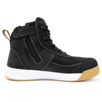 Bison Safety Boots - Black/Dune Zip/Lace
