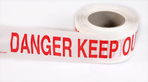 Safety Warning Tape - "Danger Keep Out"