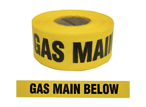 Trench Warning Tap - "Gas Main Below"