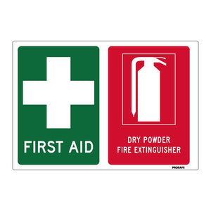 First Aid/Fire Extinguisher- 125 x 90mm 5pk