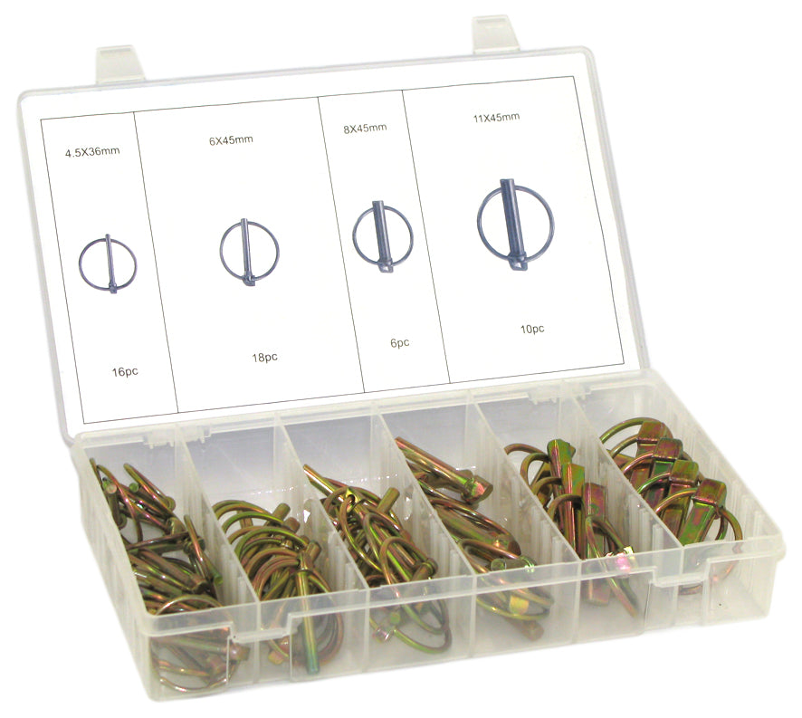 Collezione Clipper Kit Di 150 Fermagli A R R-Clip Di Varie Misure Con Custodia 1070281 - Foto 10