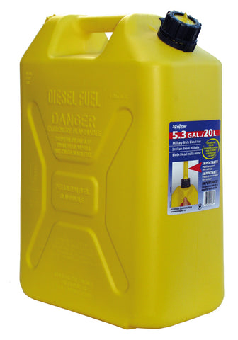Fuel Can 20 Litre Yellow - Diesel