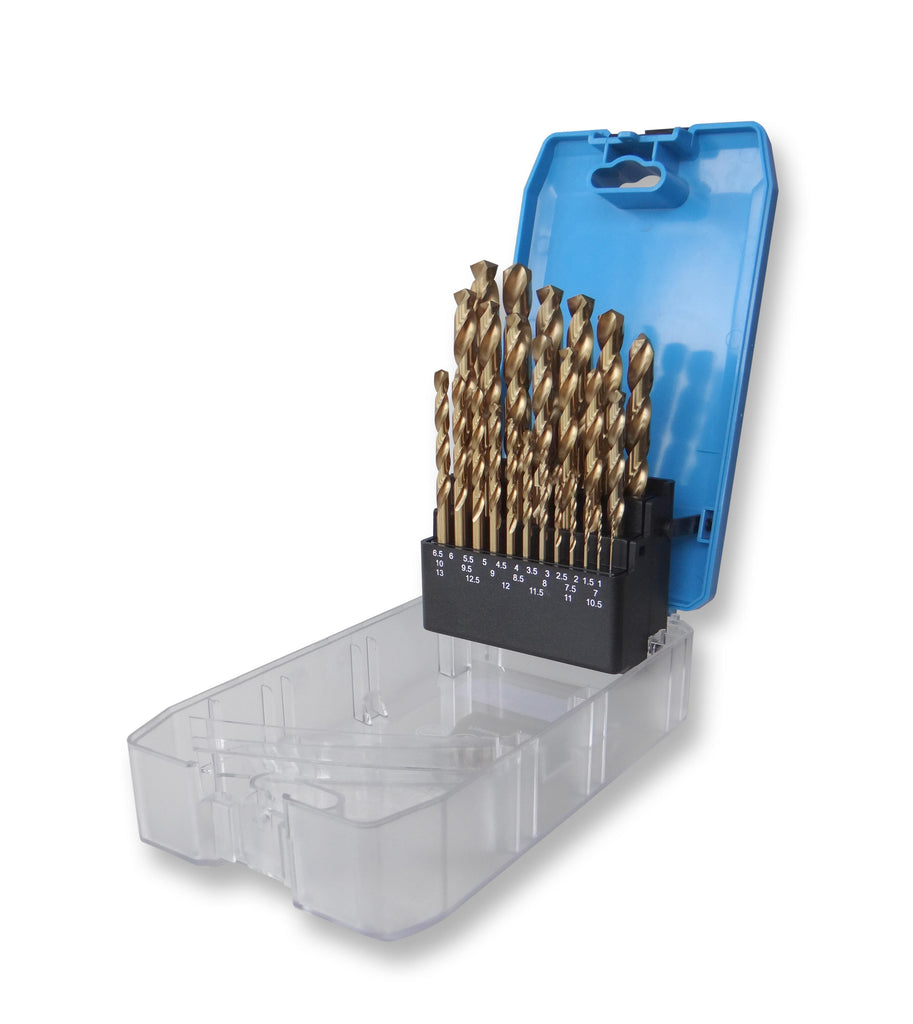 Metal Drill Bit Set - Titanium Nitride