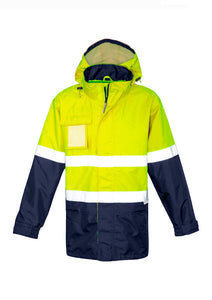 Hi-Vis Safety Contractors Jacket - Yellow